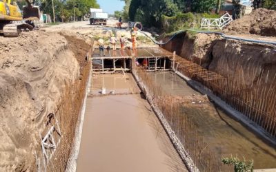 AVANZA LA OBRA DE SANEAMIENTO HIDRÁULICO ARROYO SALGUERO