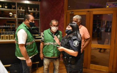 EL MUNICIPIO DE MERLO DESBARATA FIESTA CLANDESTINA
