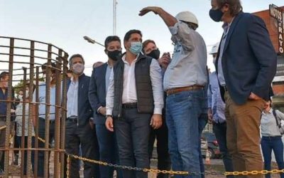 INICIÓ LA CONSTRUCCIÓN DEL NUEVO PUENTE EN SAN ANTONIO DE PADUA