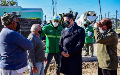 OBRAS EN Bº LOMA FLORIDA