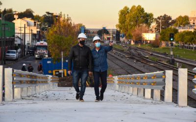 AVANZA LA CONSTRUCCIÓN DEL PUENTE MODULAR DE SAN ANTONIO DE PADUA
