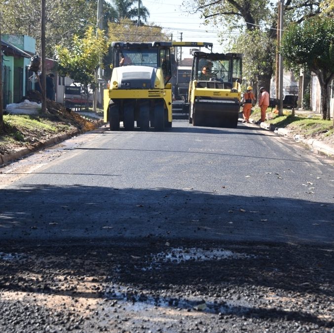 NUEVAS OBRAS DE PAVIMENTACIÓN EN LIBERTAD