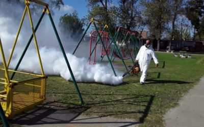 FUMIGACIÓN EN ESPACIOS VERDES