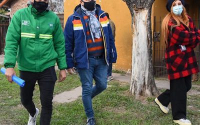 EL INTENDENTE SUPERVISÓ  OBRAS EN PADUA