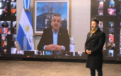 MILES DE NIÑOS Y NIÑAS DE MERLO PROMETIERON LEALTAD A LA BANDERA