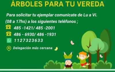 ENTREGA GRATUITA DE ÁRBOLES