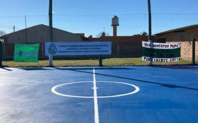 INAUGURACIÓN DE PLAYÓN DEPORTIVO