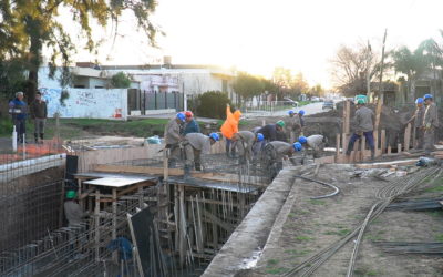 AVANZA LA OBRA HIDRÁULICA DEL ARROYO TORRES