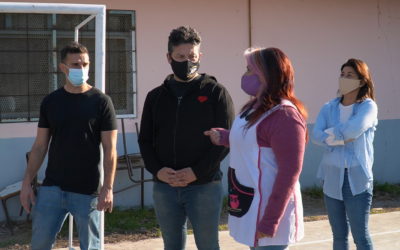 AVANZAN OBRAS EN ESCUELAS