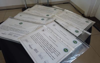 ENTREGA DE DIPLOMAS A RESIDENTES DE MERLO