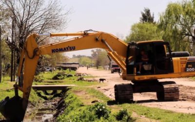 LIMPIEZA DEL ARROYO EL TRÉBOL EN PONTEVEDRA
