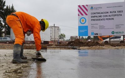 RECORRIDA POR OBRAS DE LA ROTONDA INTERSECCIÓN RP N21 CON RP N1003