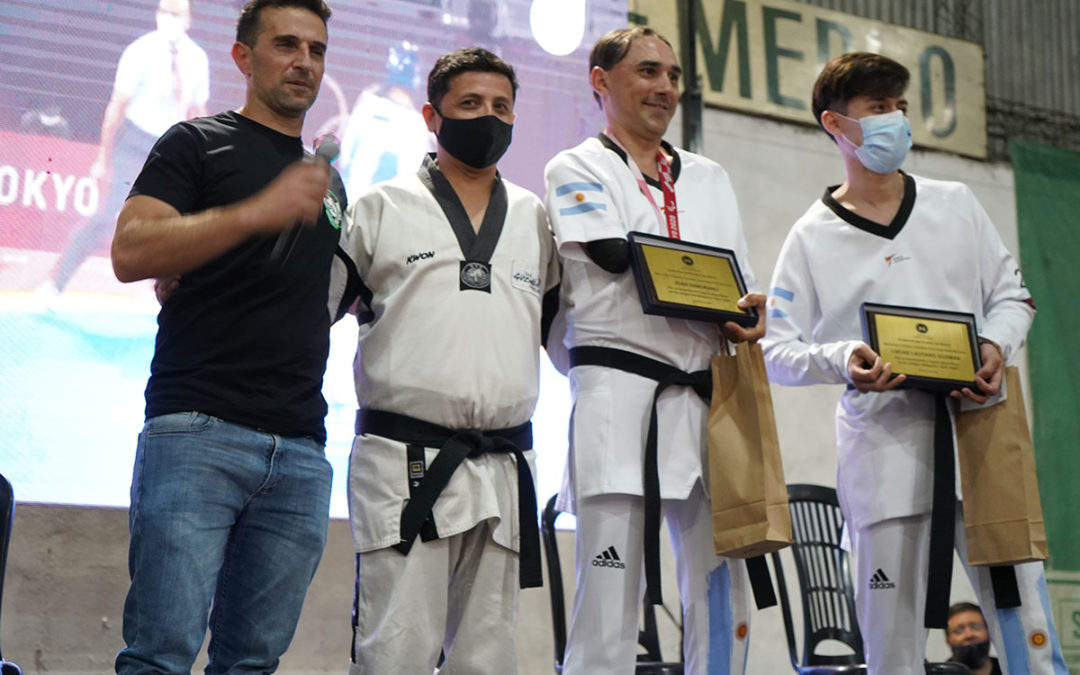 SE REALIZÓ MASTERCLASS DE TAEKWONDO EN MERLO