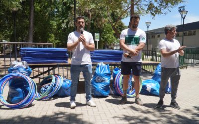 ENTREGA DE KITS DEPORTIVOS