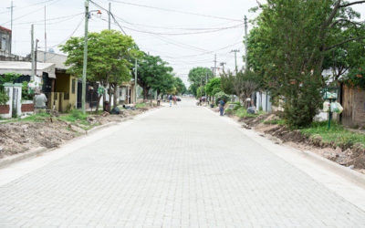 TRABAJOS DE PAVIMENTACIÓN EN PARQUE SAN MARTÍN