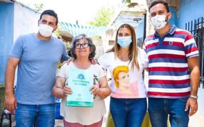 ENTREGA DE ESCRITURAS PARA LOS MERLENSES