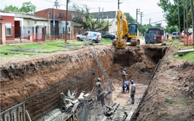 CONTINÚAN LOS AVANCES DE LA OBRA HIDRÁULICA “ARROYO TORRES”