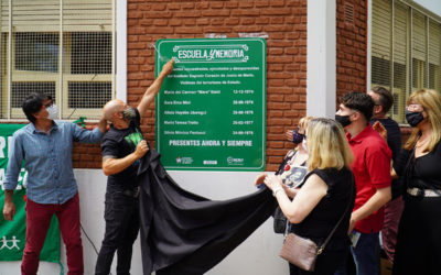 PROGRAMA “ESCUELA Y MEMORIA”: HOMENAJE A ESTUDIANTES