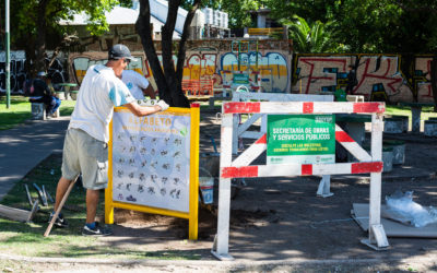 RENOVACIÓN DE JUEGOS Y ÁREAS DE EJERCITACIÓN EN PLAZAS