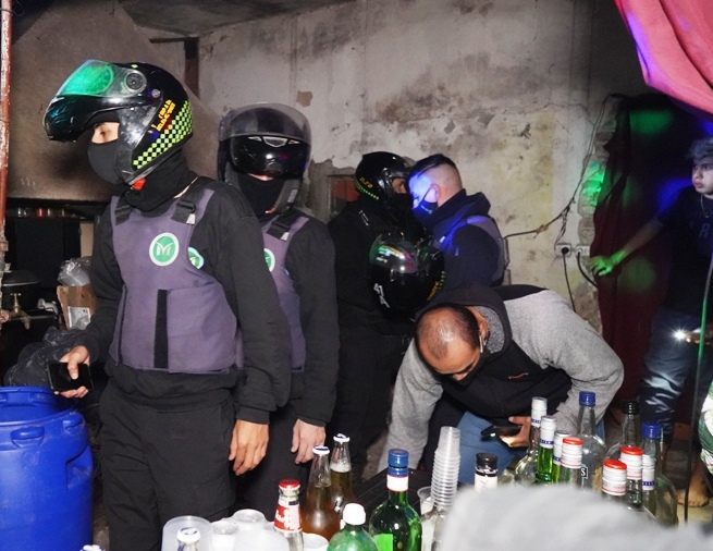 EL MUNICIPIO DE MERLO DESBARATÓ UNA FIESTA CLANDESTINA