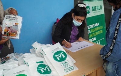 ENTREGA DE SEMILLAS PARA LOS VECINOS DE MERLO