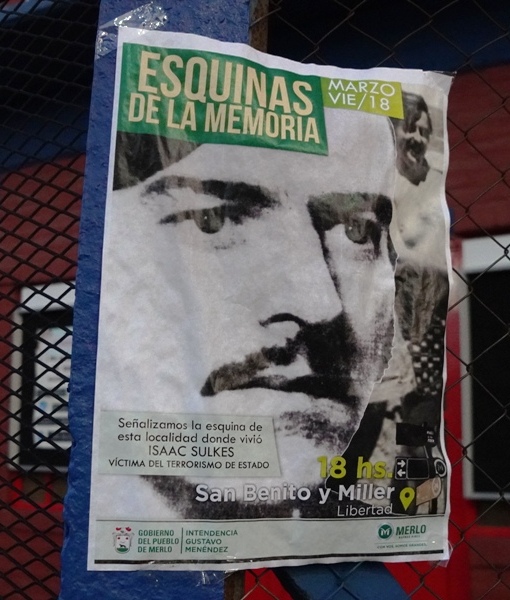 ESQUINAS DE LA MEMORIA: HOMENAJE A ISAAC SULKES