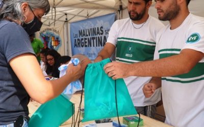 “MERLO CORRE POR LA SOBERANÍA”: ENTREGA DE KITS