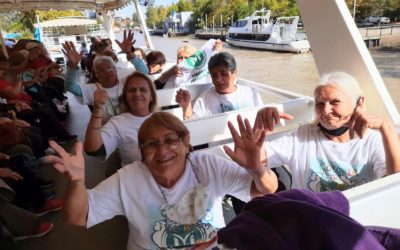 ABUELOS DE MERLO DISFRUTARON DE UNA SALIDA RECREATIVA