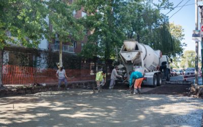 IMPORTANTE OBRA DE ASFALTO EN CALLE SULLIVAN