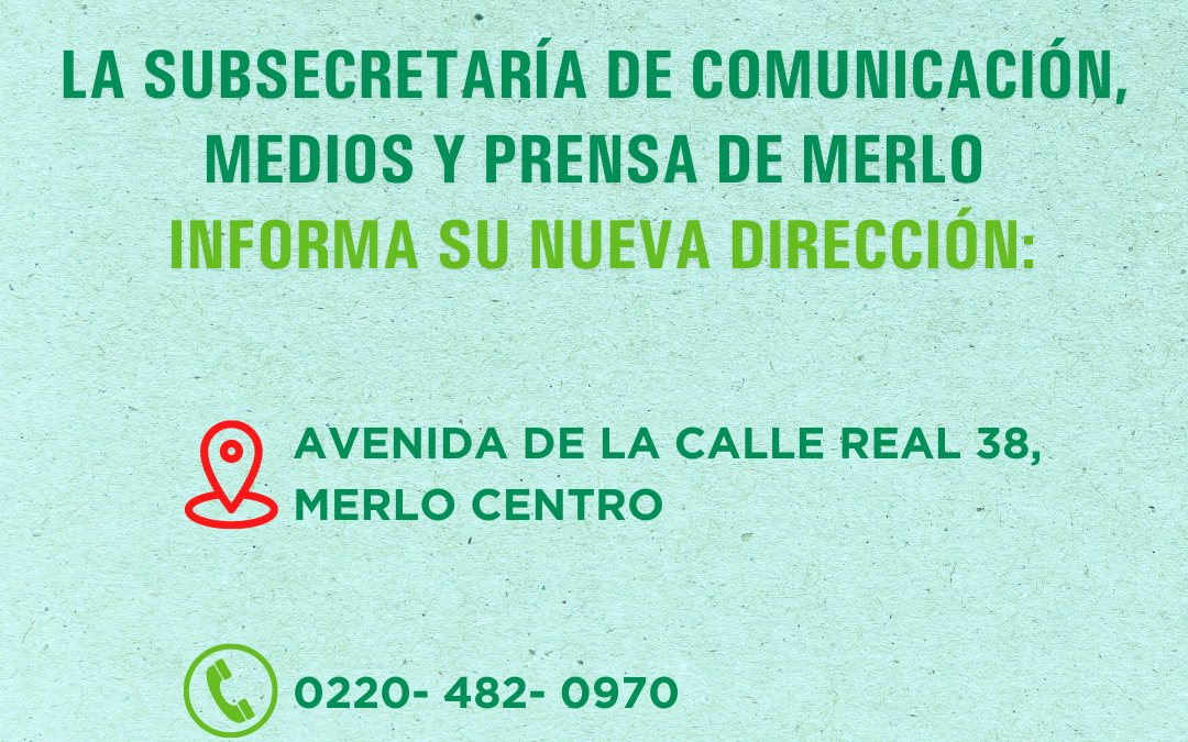 COMUNICADO A LOS VECINOS DE MERLO