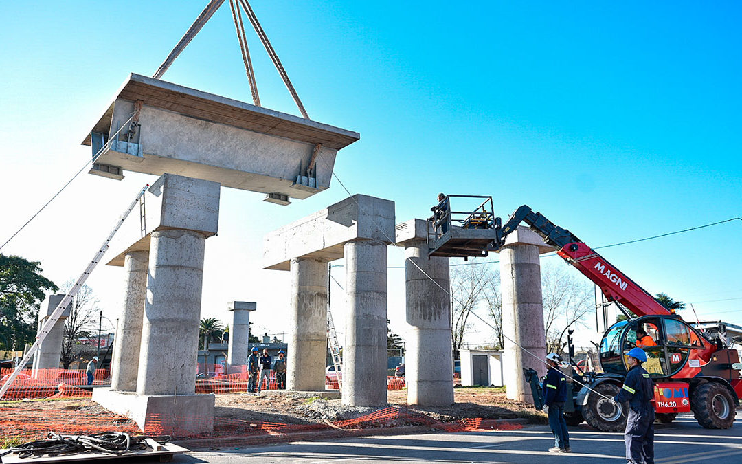 SEGUNDO PUENTE MODULAR DE PADUA EN CONSTRUCCIÓN