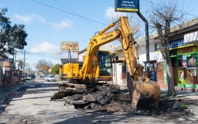 RECONSTRUCCIÓN DE PAVIMENTO EN LA CALLE MOZART