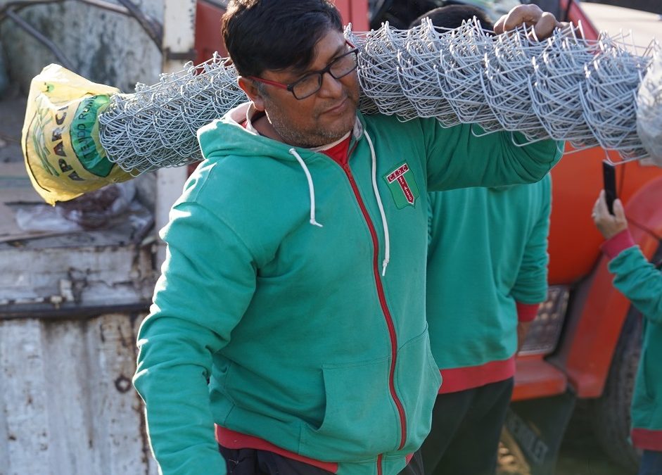 ENTREGA DE MATERIALES A CLUBES DEPORTIVOS