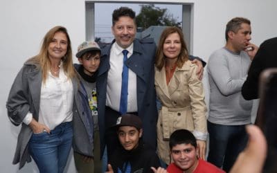 AUTORIDADES RECORRIERON EL POLO AUDIOVISUAL DE MERLO