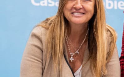 KARINA MENÉNDEZ Y AXEL KICILLOF FIRMARON ACUERDO PARA MERLO