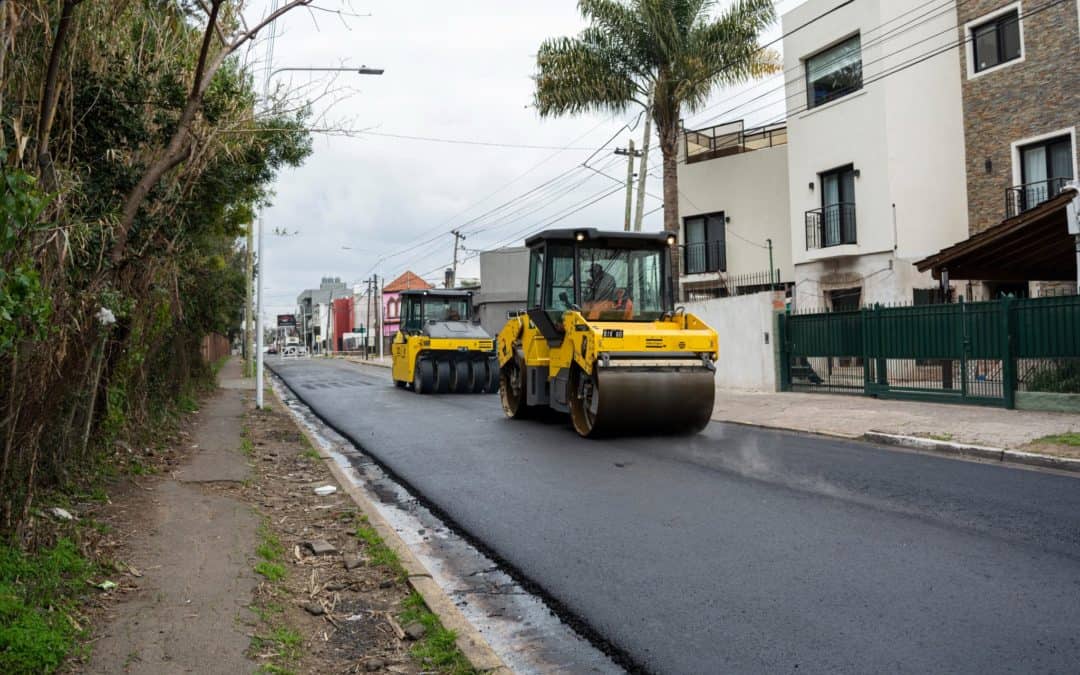 AVANZA CON LA OBRA DE REPAVIMENTACIÓN DE CALLE SULLIVAN
