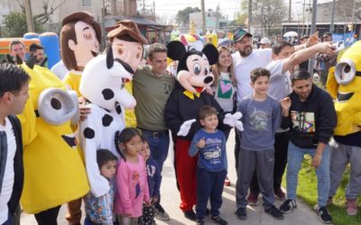 90 MIL NIÑOS Y NIÑAS CELEBRARON SU DÍA EN PLAZAS DE MERLO