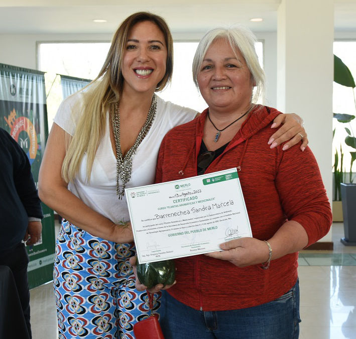 CULMINÓ EL CURSO GRATUITO DE PLANTAS AROMÁTICAS Y MEDICINALES