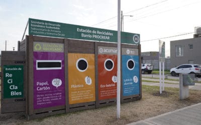 SE INAUGURÓ UN NUEVO “PUNTO VERDE” EN MERLO
