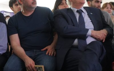 JORGE TAIANA Y GUSTAVO MENÉNDEZ EN LA FERIA DEL LIBRO