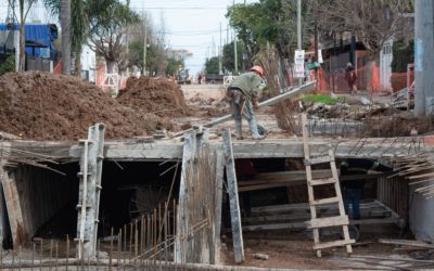 CONTINÚAN LAS OBRAS EN EL ARROYO TORRES