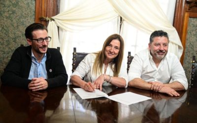FIRMA DE CONVENIO SOBRE EL PLAN DE ESCRITURACIÓN