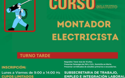 INSCRIPCIÓN A CURSO DE CAPACITACIÓN CON SALIDA LABORAL