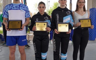 RECONOCIMIENTO A GIMNASTAS POR SU TRAYECTORIA