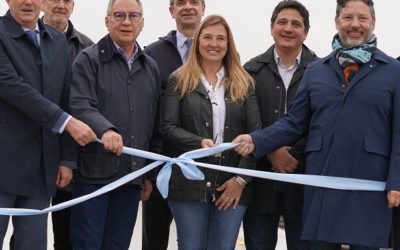 KARINA MENÉNDEZ INAUGURÓ EL NUEVO PUENTE MODULAR EN PADUA