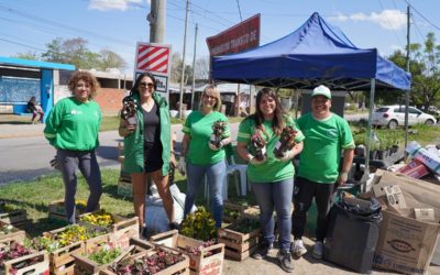 MERLO FOMENTA EL RECICLAJE EN LOS BARRIOS