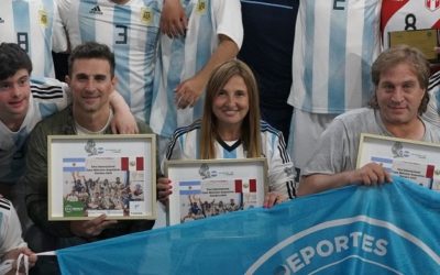 LOS HALCONES DISPUTARON UN PARTIDO EN MERLO