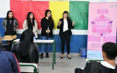 TALLER SOBRE VIOLENCIA DE GÉNERO EN ESCUELAS DE MERLO