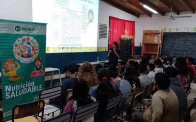 MÁS ESCUELAS DE MERLO RECIBIERON ACTIVIDADES EDUCATIVAS