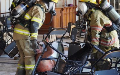 SIMULACRO DE EMERGENCIA  EN LA UNO